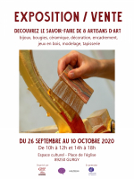 Les artisans d\'art exposent à Gurgy